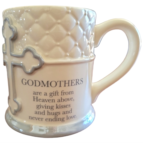 Vtg Grasslands Road Godmother's Are A Gift Mug Tasse Ceramic #14220 - Picture 1 of 11
